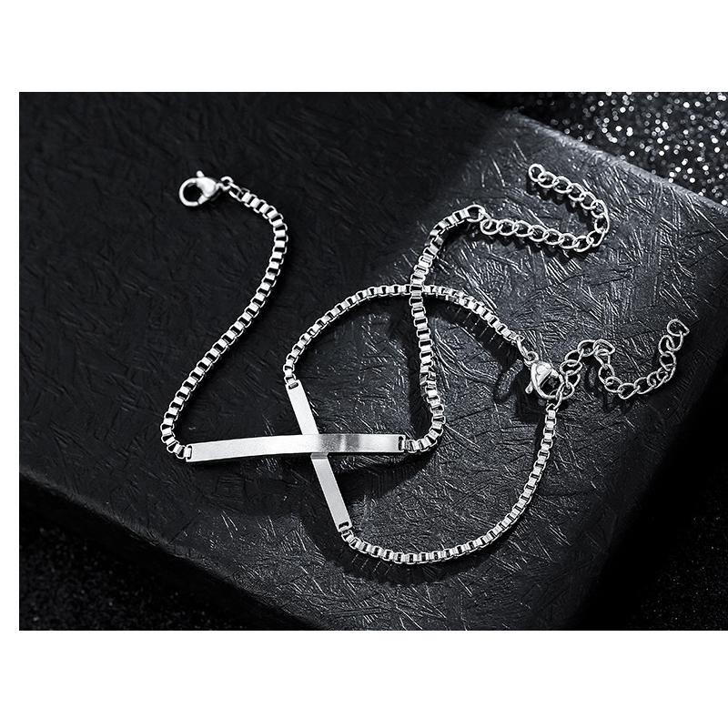 💕情侶手鍊 鈦鋼手鍊 威尼斯盒子手鏈 鈦鋼男生手鍊 女生手鍊 情侶手環 手環 B039-細節圖9