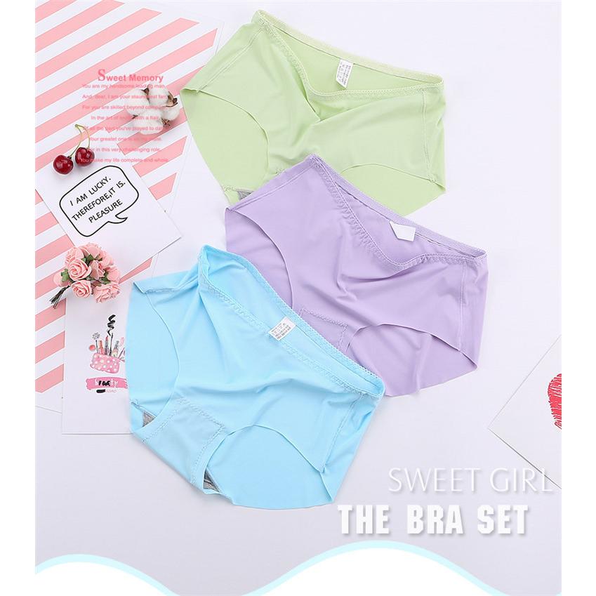 冰絲無痕內褲 加大尺碼 透氣柔軟 大尺碼內褲 無痕內褲 超大尺碼內褲 冰絲內褲-細節圖2