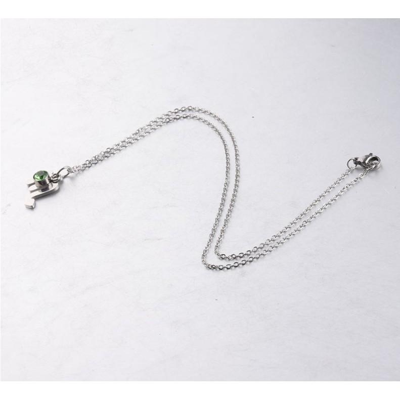 T08 十二星座鈦鋼項鍊 12星座生日石項鍊 12星座符號項鍊 12星象項鍊 鈦鋼星座項鍊 頸項鏈 鈦鋼項鍊 生日禮物-細節圖9