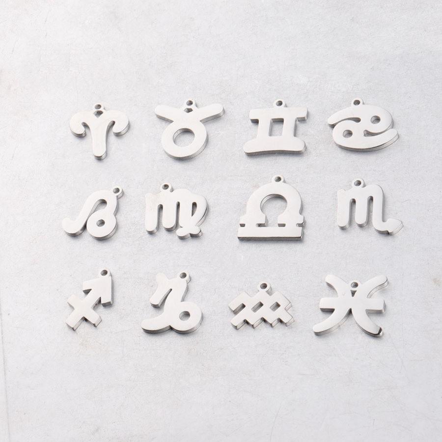 ✨同心結星座手環 12星座鈦鋼手鍊 12星座符號手鍊 十二星座手環 鈦鋼星座手環 12星象手環 鈦鋼手環 手鍊-細節圖7