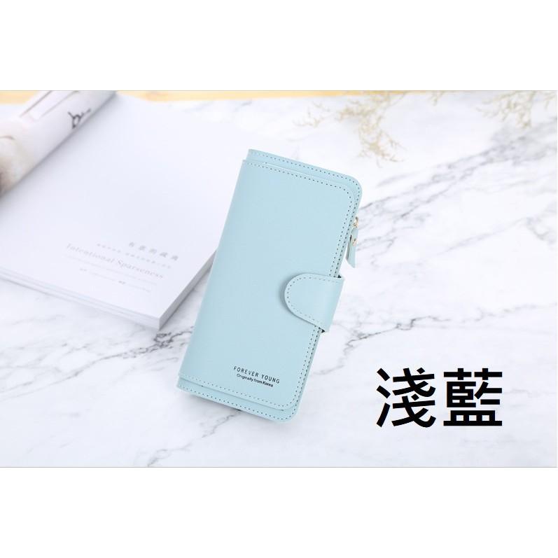 韓版馬卡龍多卡位大容量女生長夾皮夾 多卡位大容量錢包  大容量 長夾 皮包 皮夾-細節圖6