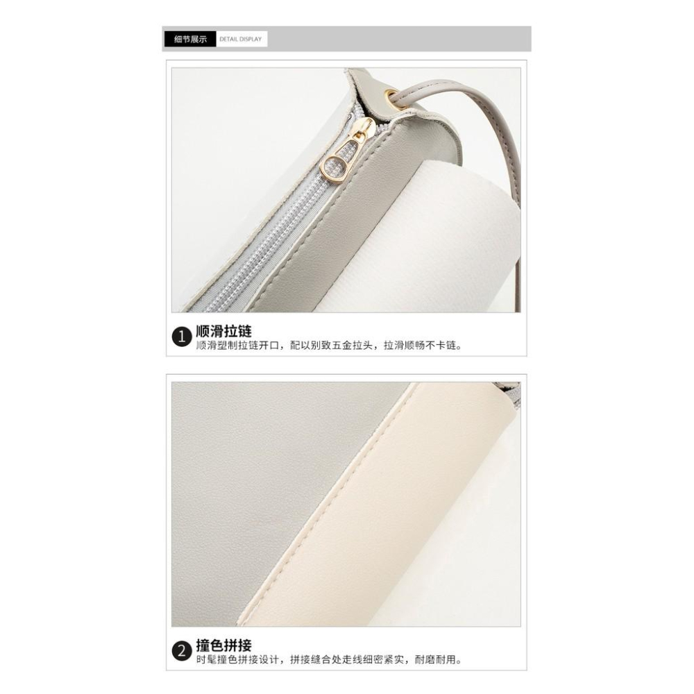 東大門款 幸運星掛件 半圓馬鞍包 復古馬鞍包 半月包 百搭側背包 側肩包 女生小皮包 斜背包 單肩包 斜挎包 B-055-細節圖6