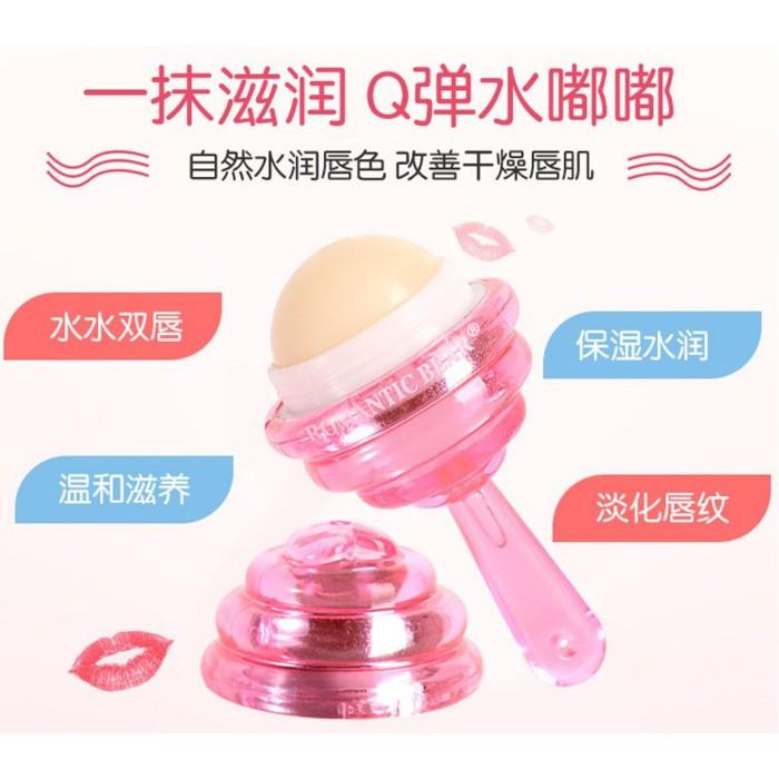 ROMANTIC BEAR 棒棒糖唇膏 網紅INS 棒棒糖唇膏 棒棒糖護唇膏 潤唇膏 滋潤防乾裂-細節圖6