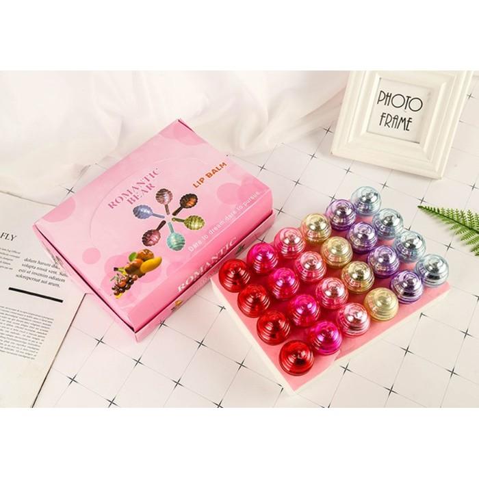 ROMANTIC BEAR 棒棒糖唇膏 網紅INS 棒棒糖唇膏 棒棒糖護唇膏 潤唇膏 滋潤防乾裂-細節圖9