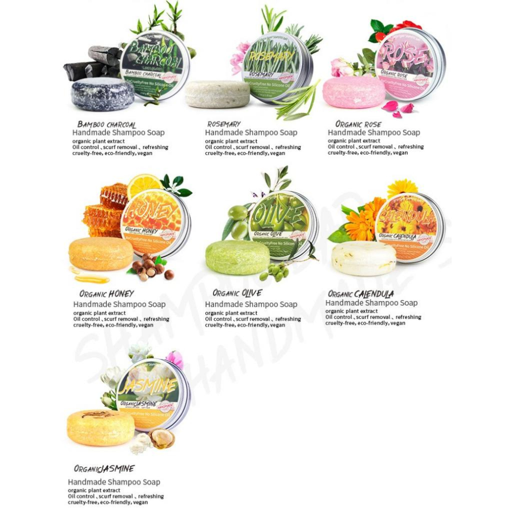 精油洗髮皂60g 何首烏洗髮皂 生薑洗髮皂 肉桂洗髮皂 植物洗髮皂 洗髮餅 洗頭皂-細節圖7