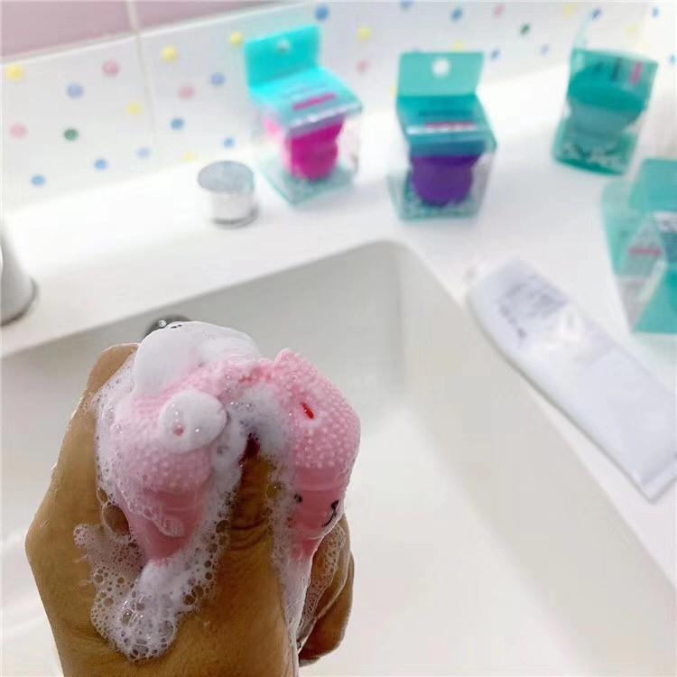 韓式 小章魚洗臉刷 小章魚矽膠按摩洗臉刷 洗面打泡器 雙頭洗臉刷 起泡洗臉刷  按摩洗臉刷 洗臉起泡器-細節圖7