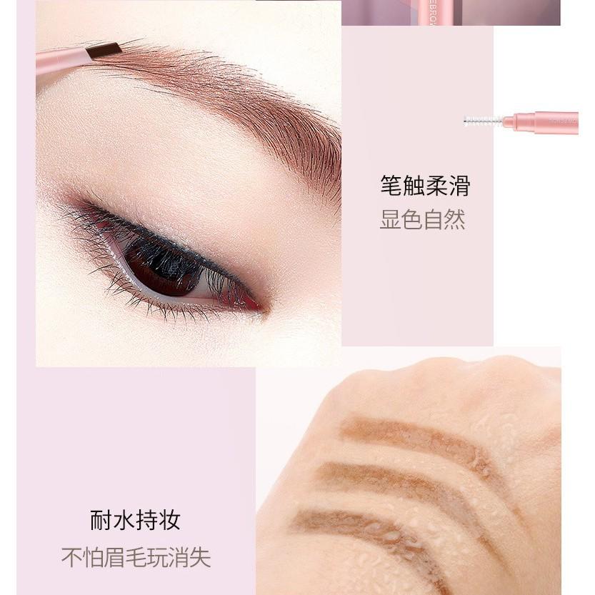 拉美拉 2013粉色雙頭眉筆 馬卡龍眉筆 雙頭眉筆~(眉筆*眉刷)/現貨:7色-細節圖4