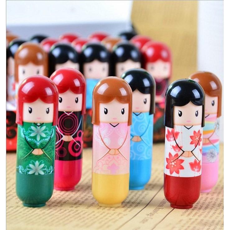 NG區心之戀 和服日本娃娃護唇膏 和服娃娃唇膏/潤唇膏 滋潤*防乾裂 無色唇膏-細節圖3