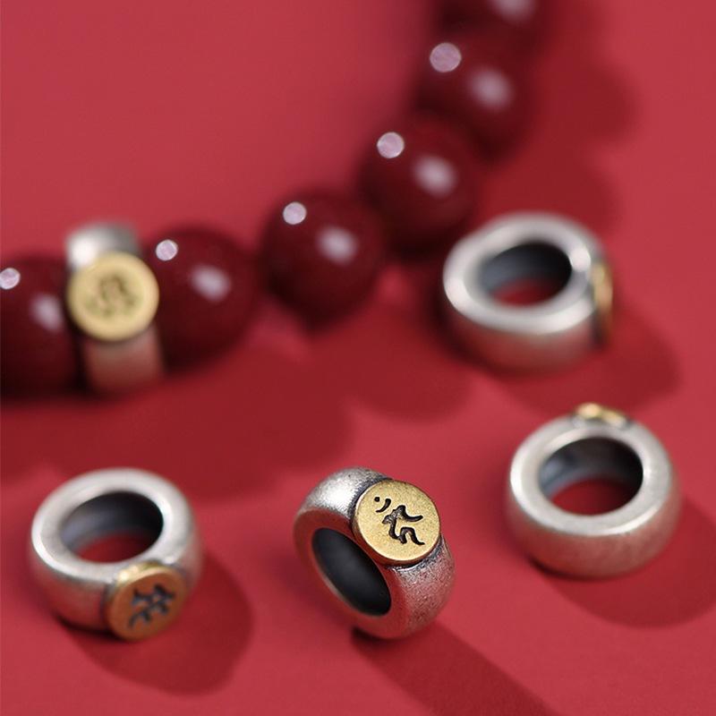 💥烘爐地過爐💥12生肖硃砂轉運珠手串 本命年硃砂手環 生肖守護神 本命佛硃砂手鍊 招財開運手鍊 轉運硃砂手鍊-細節圖3