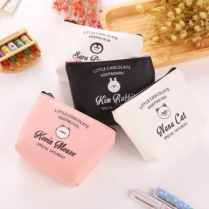 韓版~喵喵零錢包可愛貓咪果凍零錢包 貓咪錢包 cat小錢包 收納包 鑰匙包 化妝包-細節圖5