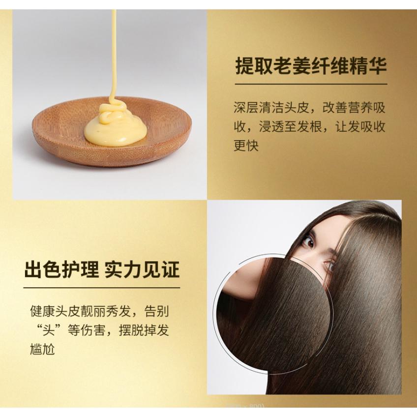 生薑護髮素 生薑髮膜 免蒸燙染護修護髮素 生薑潤髮乳 護髮膜 生薑護髮乳 潤絲-細節圖6