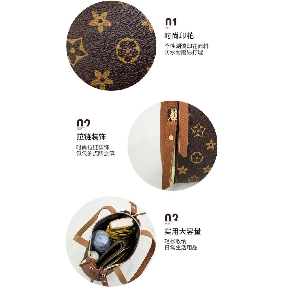 韓版 復古印花小方包 復古字母小方包 撞色印花包 單肩包 斜跨包手提包  側背包 女生包包 小包 女包-細節圖8