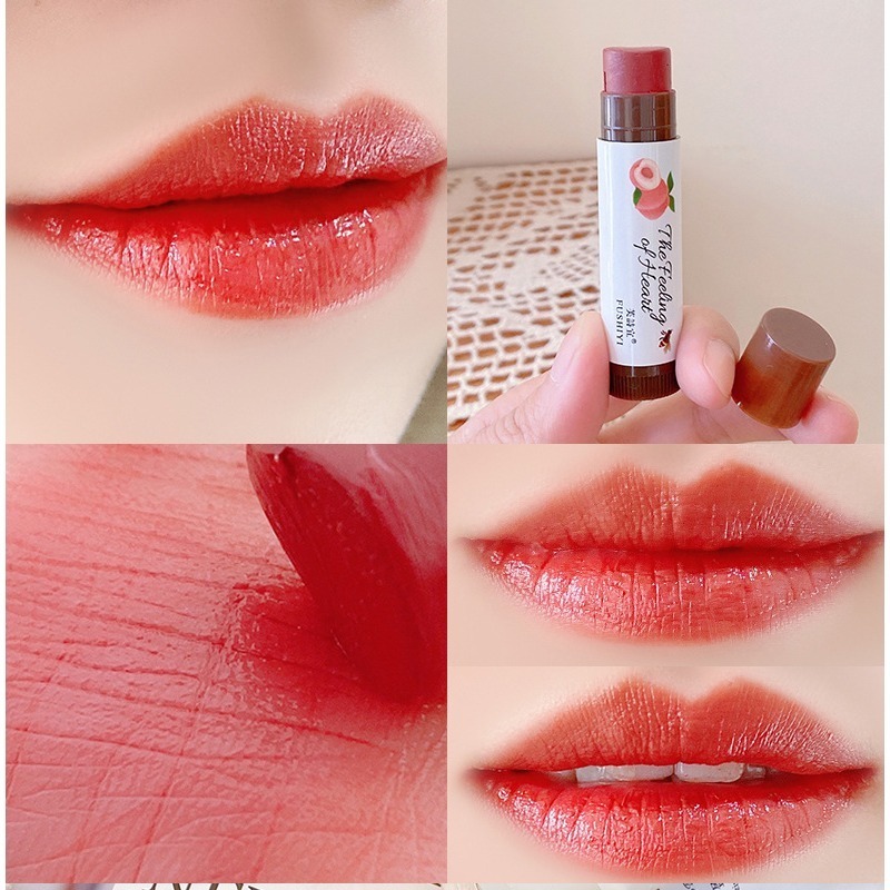 日雜系唇膏口紅 滋潤保濕 有色潤唇膏 溫變護唇膏 有色護唇膏 打底護唇膏 潤唇膏 口紅唇膏 口紅潤唇膏-細節圖3