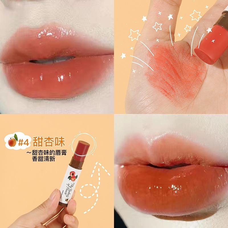 日雜系唇膏口紅 滋潤保濕 有色潤唇膏 溫變護唇膏 有色護唇膏 打底護唇膏 潤唇膏 口紅唇膏 口紅潤唇膏-規格圖11