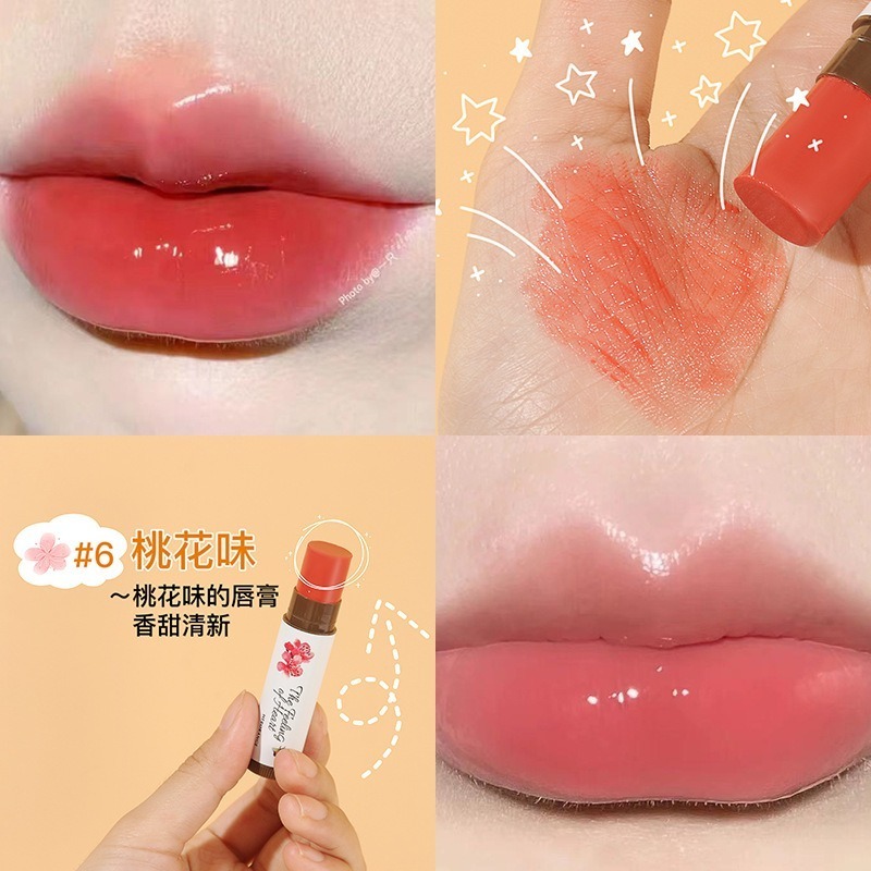 日雜系唇膏口紅 滋潤保濕 有色潤唇膏 溫變護唇膏 有色護唇膏 打底護唇膏 潤唇膏 口紅唇膏 口紅潤唇膏-規格圖11
