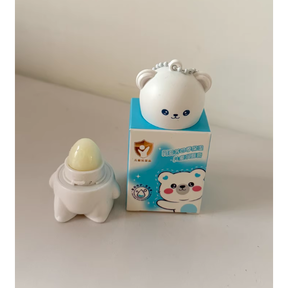 🧸小熊潤脣膏 可愛小熊護唇膏 小白熊 小兔子護唇膏 護唇膏 打底護唇膏 潤唇膏 萌寵唇膏-規格圖11