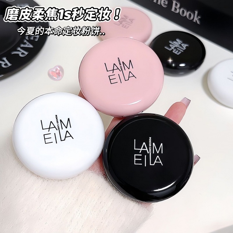 拉美拉 馬卡龍粉餅 美膚粉餅 無暇定妝粉餅 霧面粉餅 修容粉餅 定妝控油粉餅 定妝粉餅-細節圖3