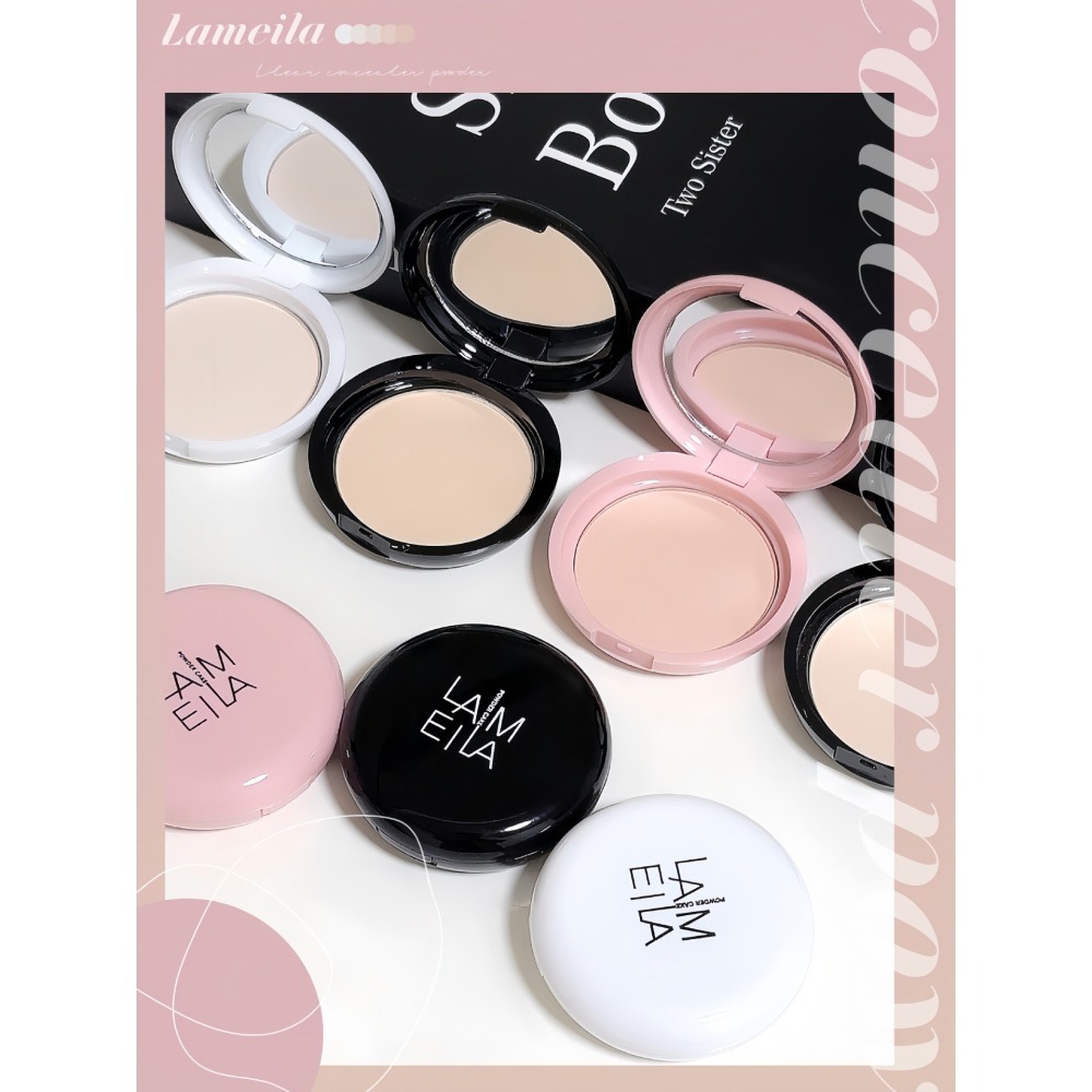 蜜芙美妝 馬卡龍粉餅 美膚粉餅 無暇定妝粉餅 霧面粉餅 修容粉餅 定妝控油粉餅 定妝粉餅-細節圖2