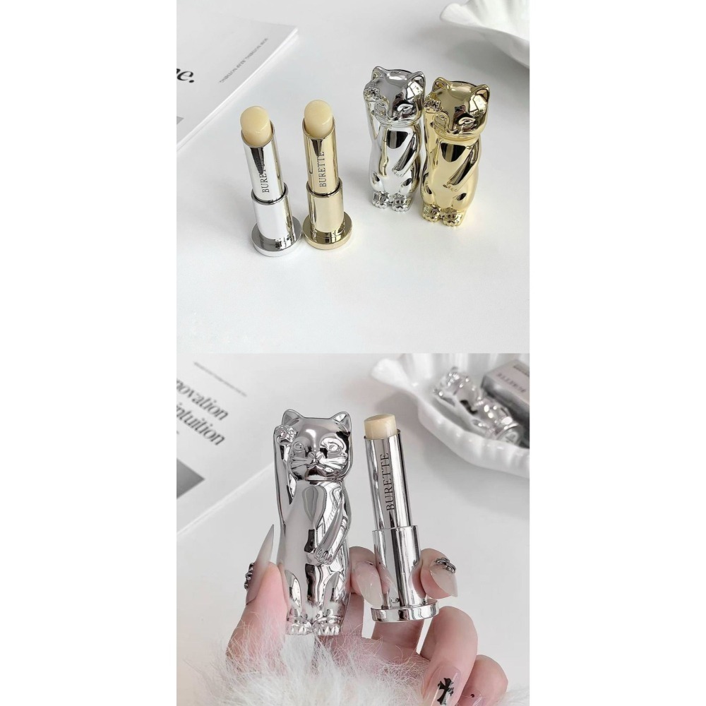 蜜芙美妝 招財貓護唇膏 貓咪護唇膏 小貓護唇膏 喵喵護唇膏 潤唇膏 喵咪 防乾裂 保濕滋潤補水-細節圖10