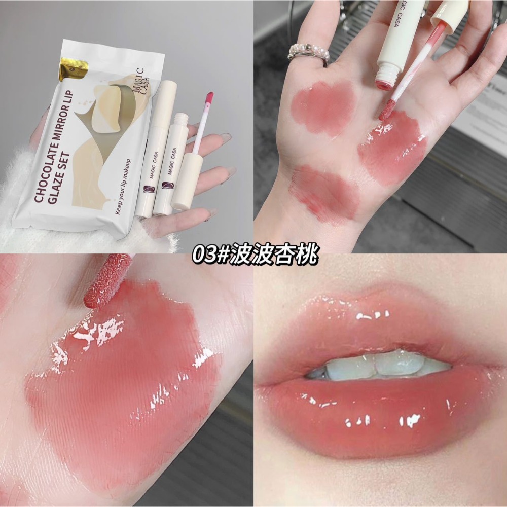 蜜芙美妝 白巧克鏡面唇釉 水光唇釉 果汁唇釉 水光鏡面 學生唇蜜 唇彩 唇釉 唇膏 水光口紅 可愛口紅-規格圖11