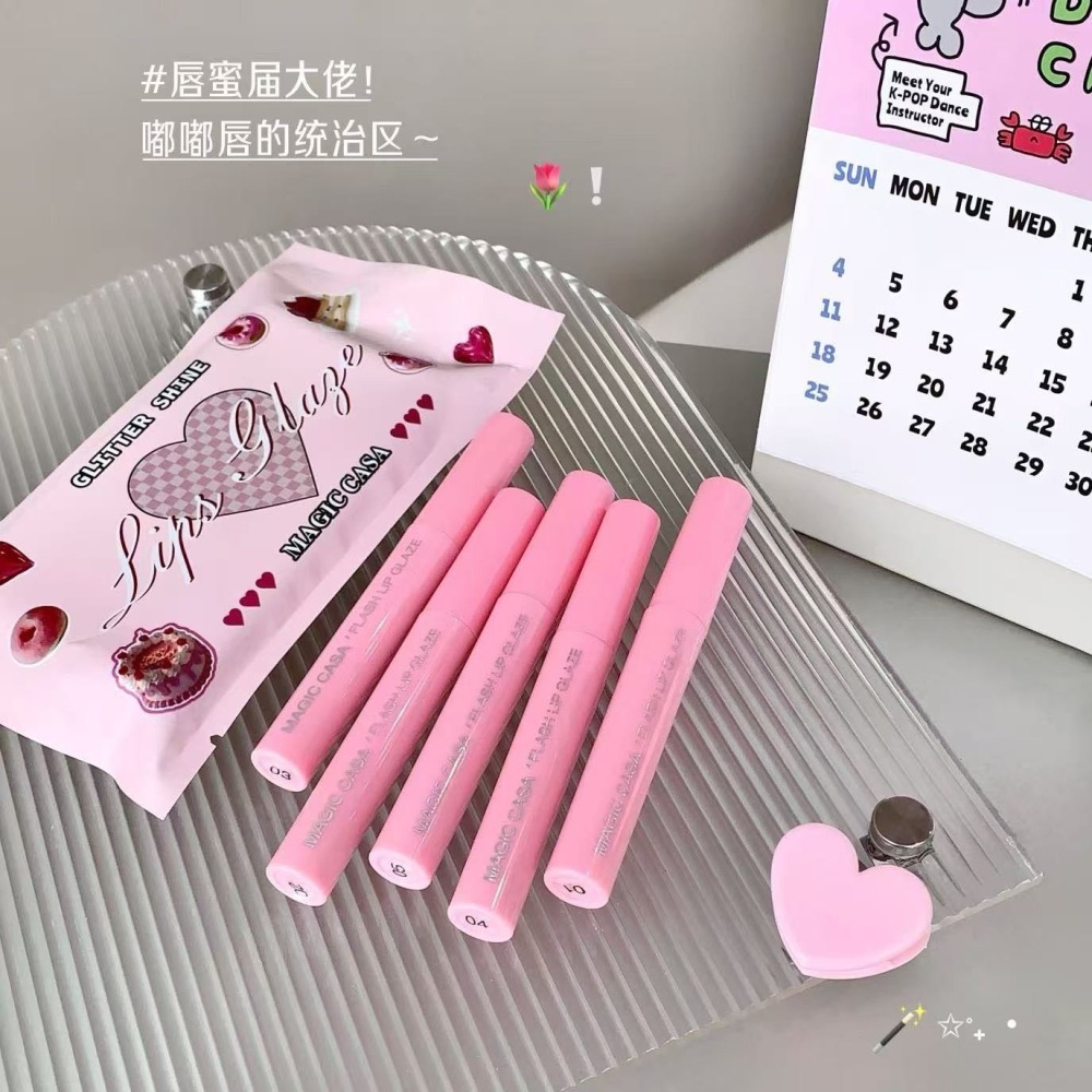 蜜芙美妝 人魚姬唇釉 鏡面水光唇釉 爆閃嘟嘟唇釉 閃亮水光唇蜜 玻璃唇釉 唇膏 水光口紅 人魚姬口紅-細節圖7