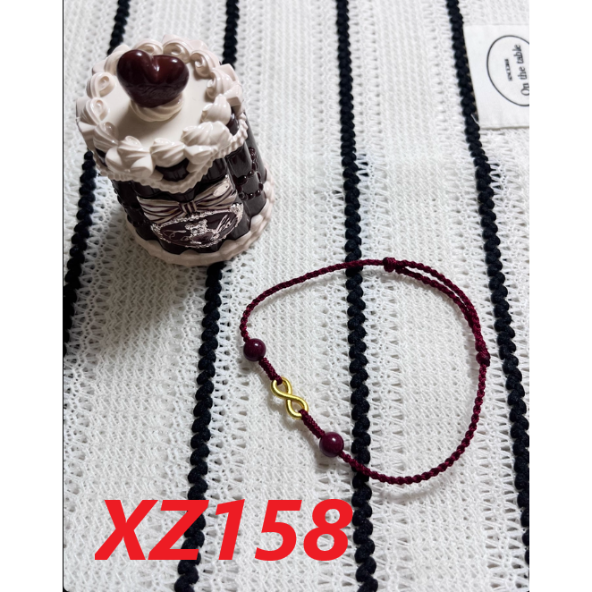 無限有錢 無限手鍊 硃砂手鍊 紅繩手鍊 招好運 招財手鍊 幸運手鍊 本命年手鍊 本命年紅繩手環 手繩-細節圖9