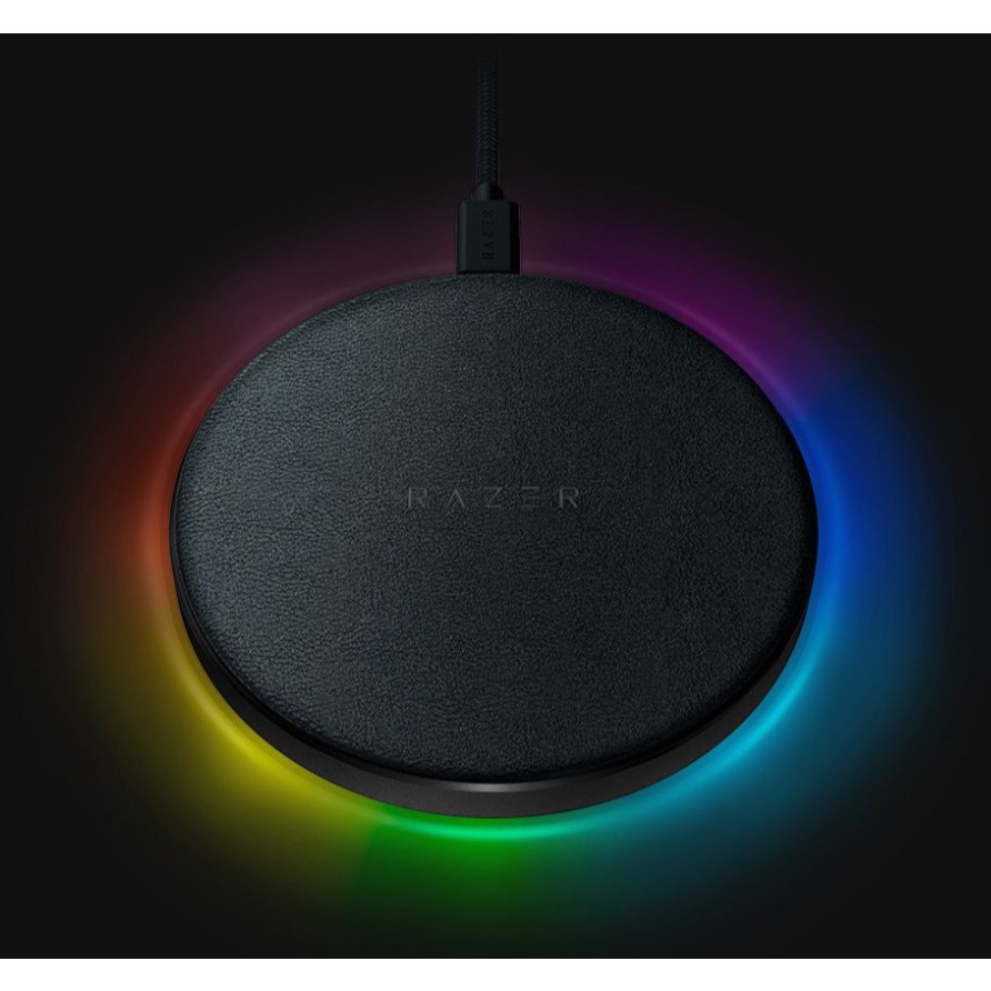 ※※激安殿堂※※ 海外進口 雷蛇 Razer Charging Pad Chroma 快速無線充電器 無保固 (現貨)-細節圖2