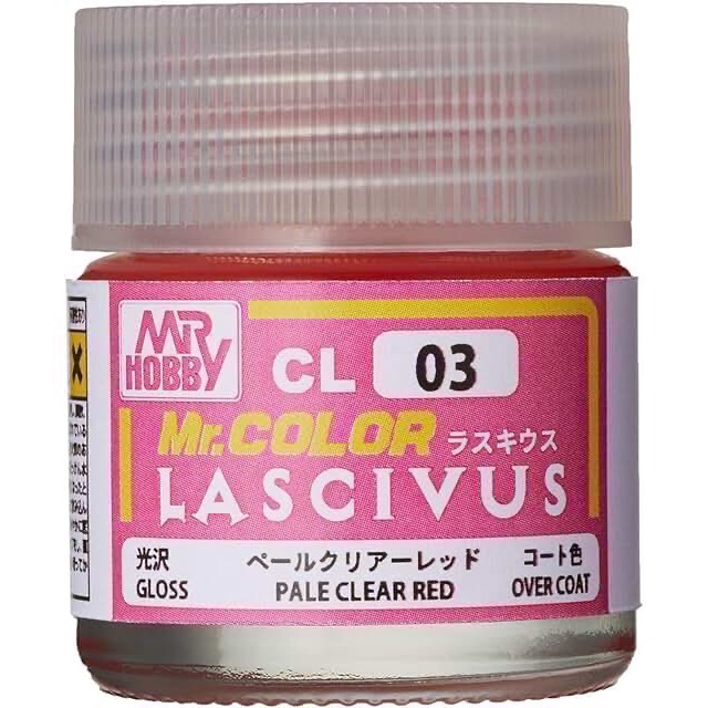 《工程師》郡式 Mr.COLOR LASCIVUS 系列漆 CL01~CL09-細節圖3