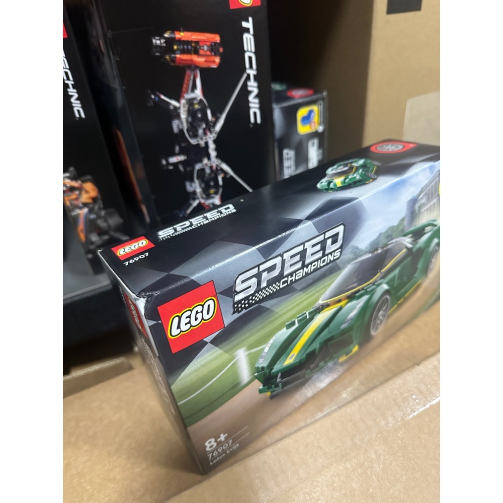 《屁桃柑仔店》現貨LEGO SPEED系列76907 Lotus Evija-細節圖3