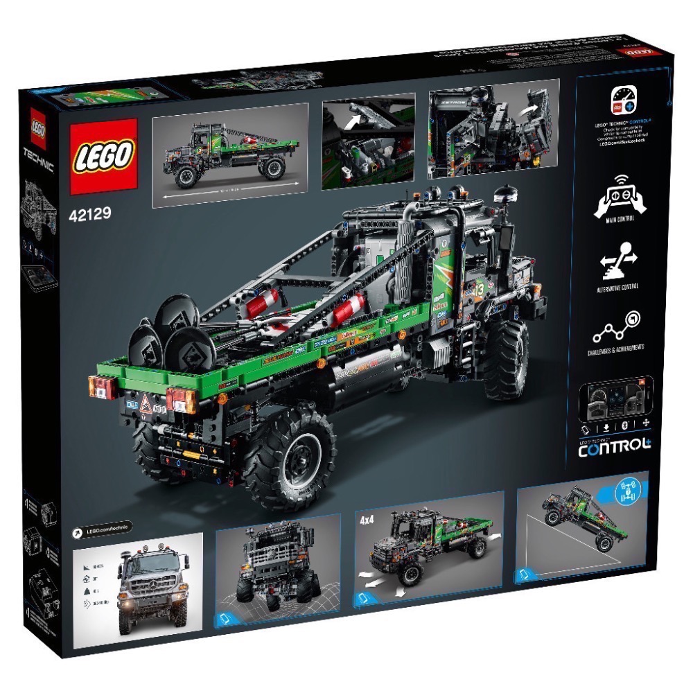 《屁桃柑仔店》現貨LEGO 42129 4x4 賓士遙控越野卡車 科技系列-細節圖2