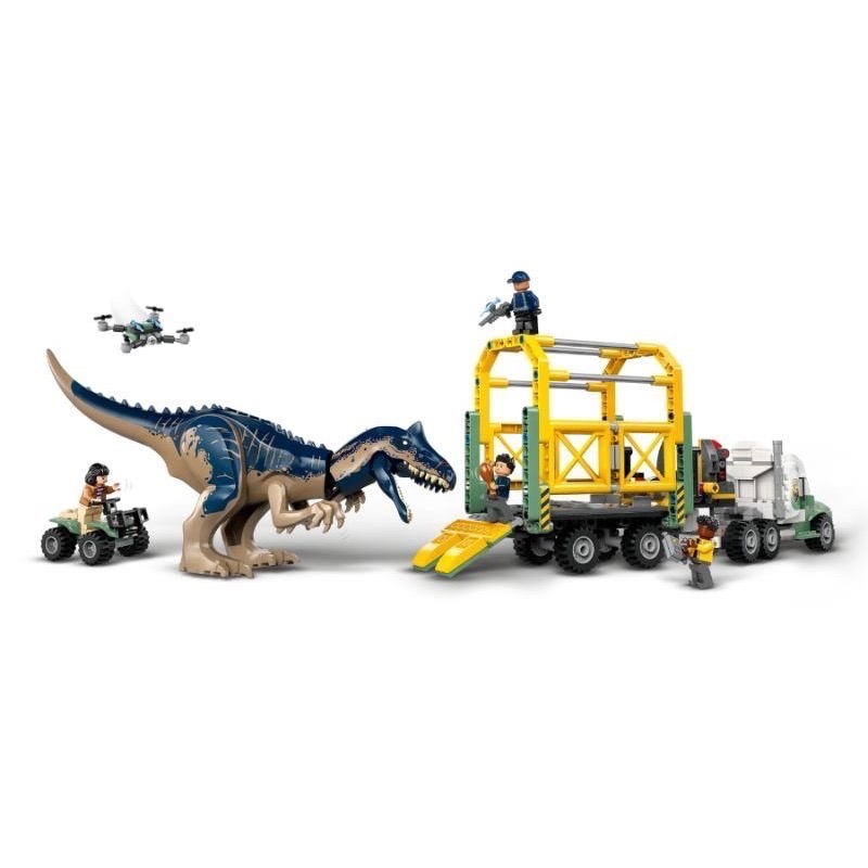 《屁桃柑仔店》現貨LEGO 76966 恐龍任務: 異特龍運輸卡車-侏儸紀世界系列-細節圖2