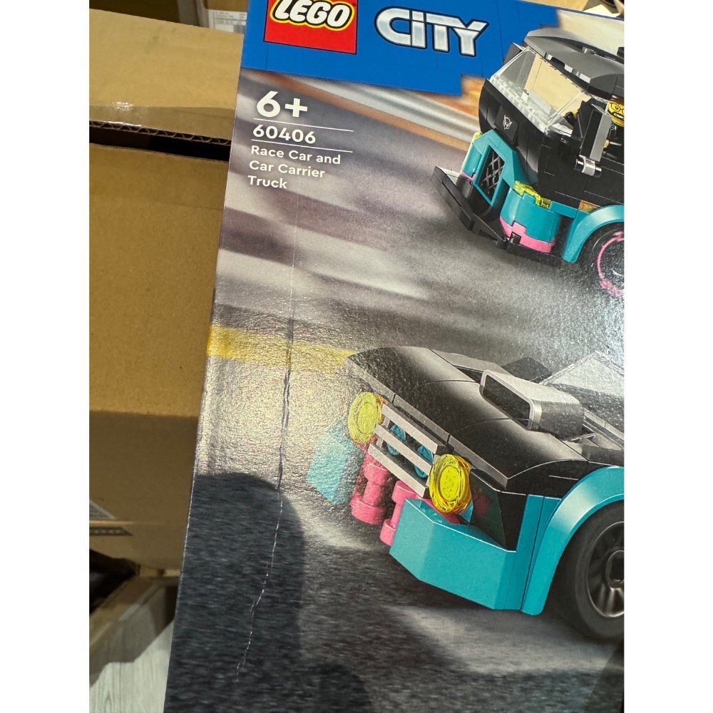 《屁桃柑仔店》現貨LEGO 60406 賽車和汽車運輸車 - City系列-規格圖7