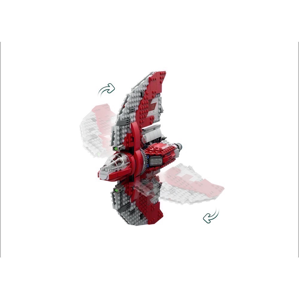 《屁桃柑仔店》現貨LEGO 75362 亞蘇卡譚諾的 T-6 絕地穿梭機-星際大戰系列-細節圖3