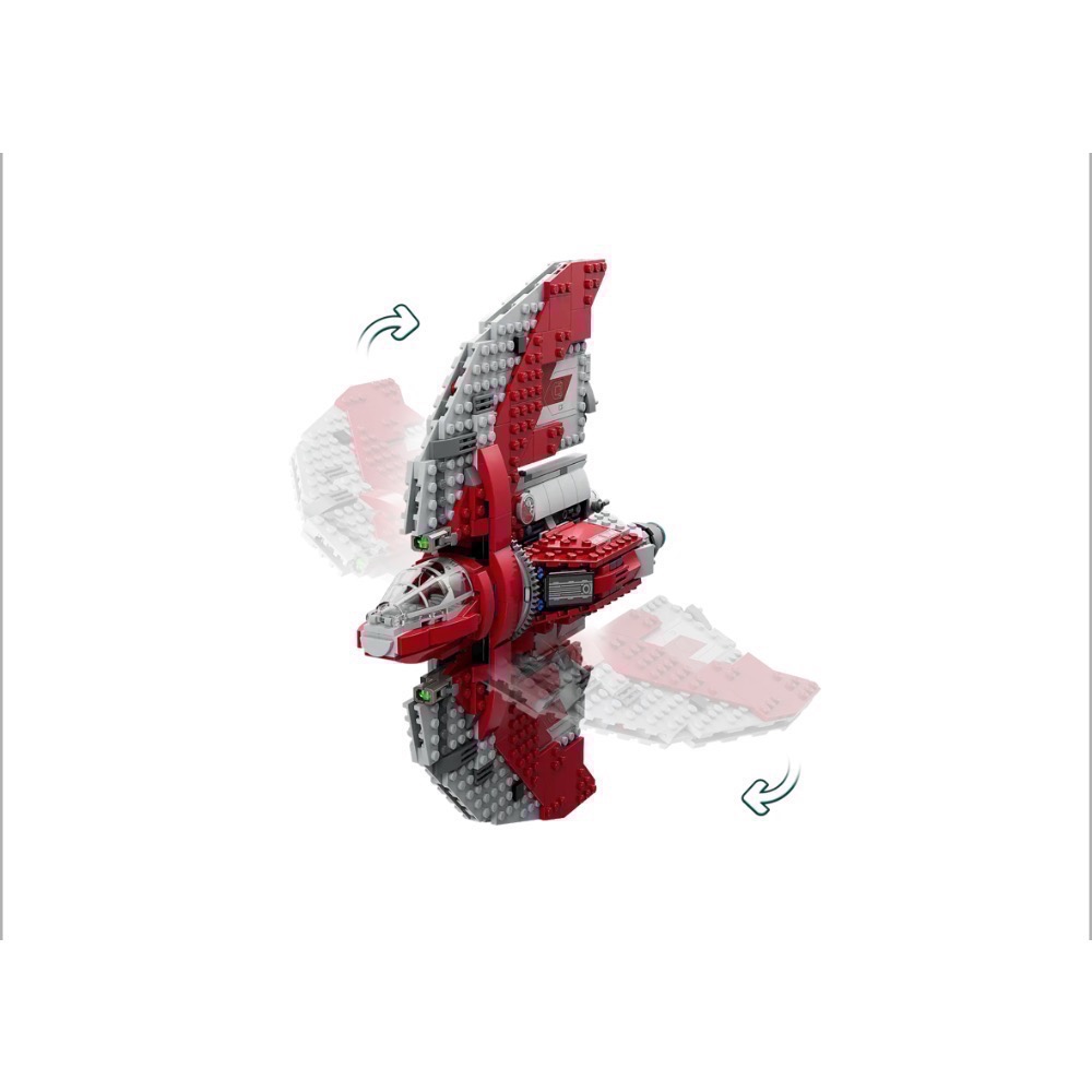 《屁桃柑仔店》現貨LEGO 75362 亞蘇卡譚諾的 T-6 絕地穿梭機-星際大戰系列-細節圖3