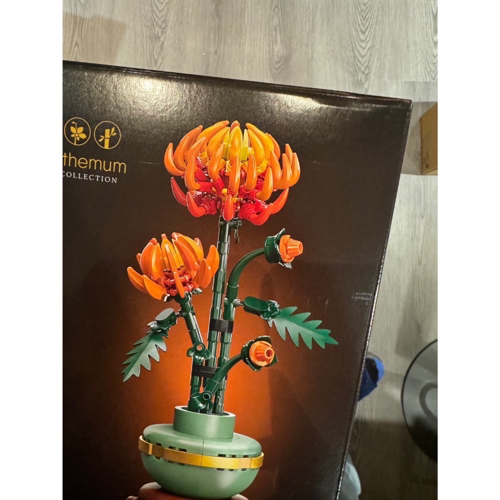 《屁桃柑仔店》現貨LEGO 10368 菊花-Icons系列-規格圖2