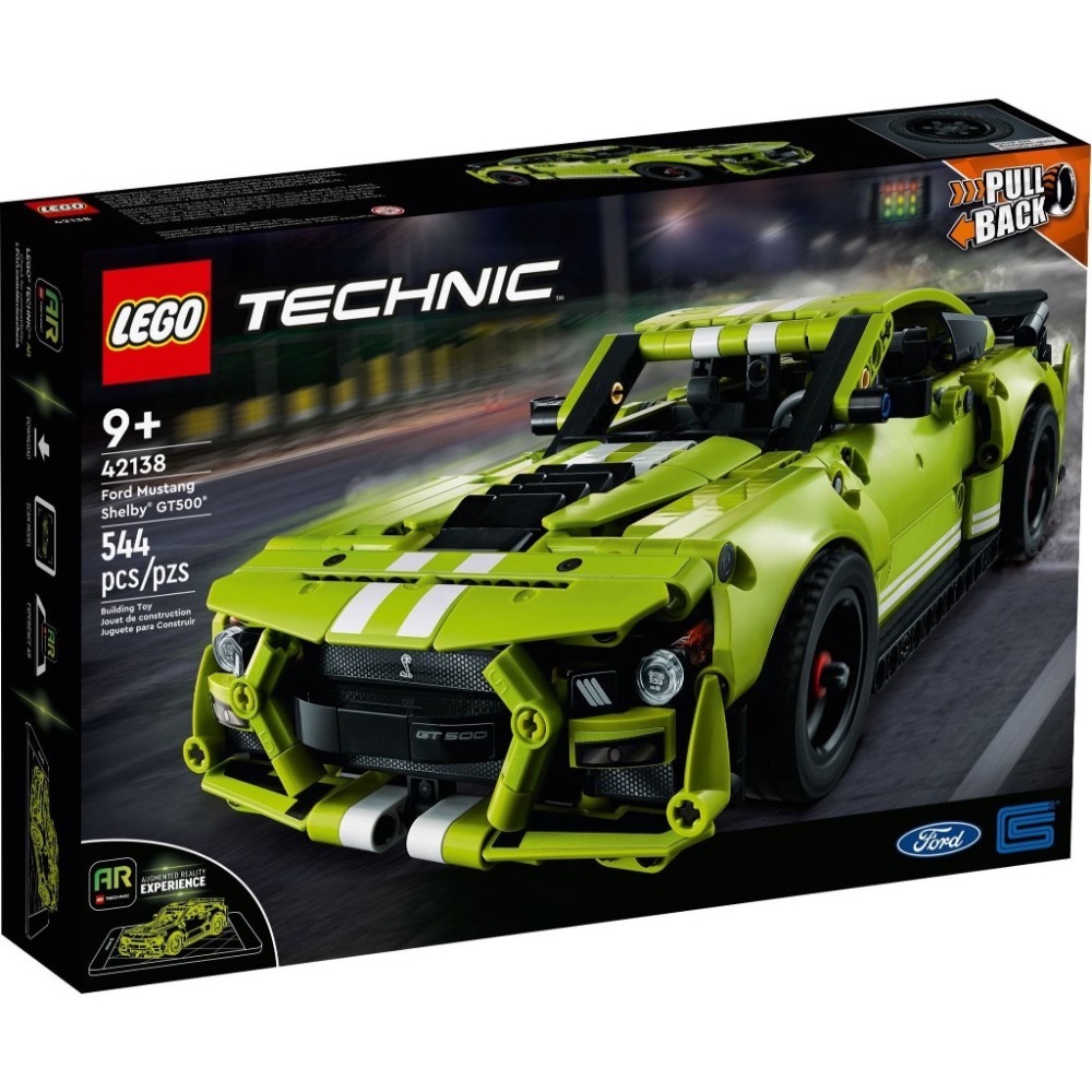 《屁桃柑仔店》現貨LEGO 42138 福特Mustang Shelby GT500 -Technic系列-細節圖2