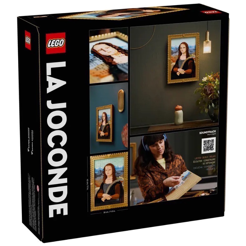 《屁桃柑仔店》現貨LEGO 31213 蒙娜麗莎 Mona Lisa -ART系列-細節圖2