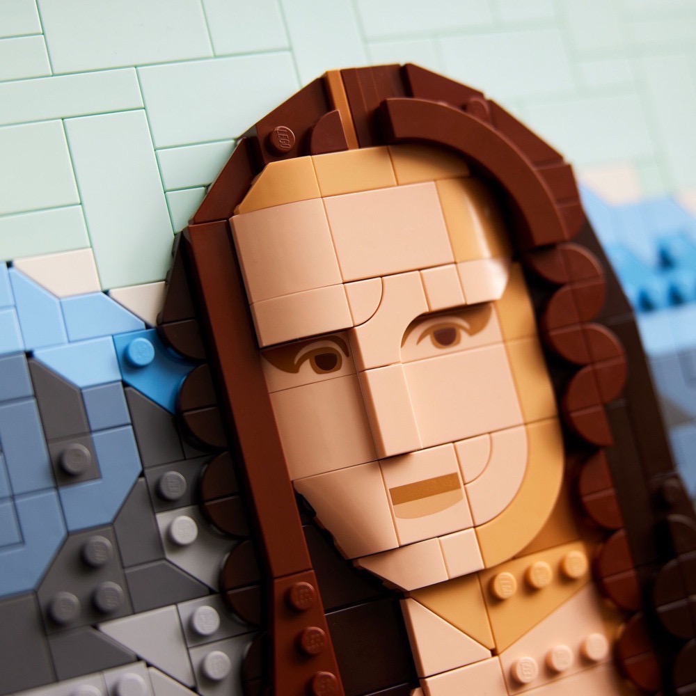 《屁桃柑仔店》現貨LEGO 31213 蒙娜麗莎 Mona Lisa -ART系列-細節圖5