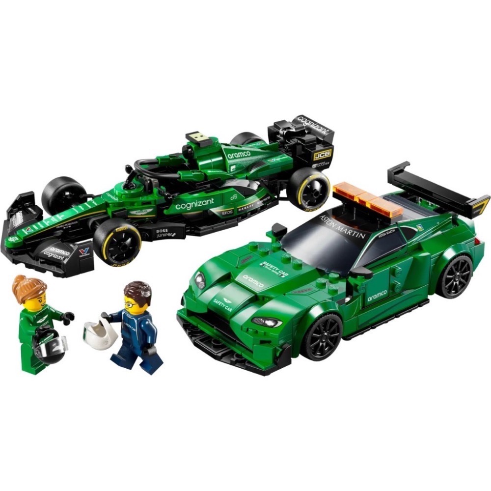 《屁桃柑仔店》現貨LEGO 76925 奧斯頓·馬丁 Aston Martin & F1 AMR23-Speed系列-細節圖3