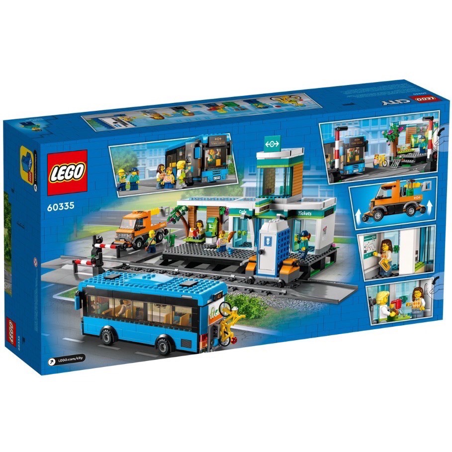 《屁桃柑仔店》現貨LEGO 60335 城市火車站-CITY系列-細節圖2