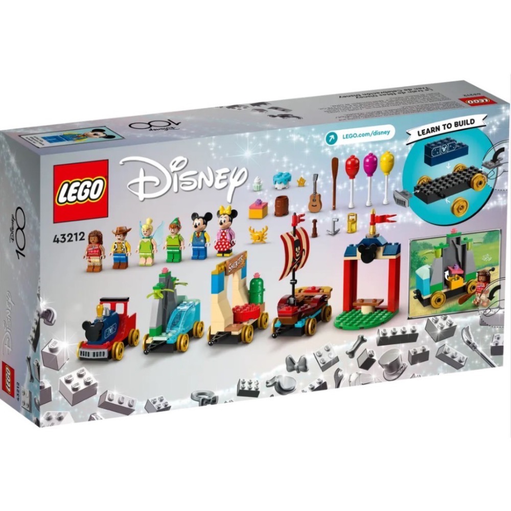 《屁桃柑仔店》現貨LEGO 43212 迪士尼慶典火車-迪士尼系列-細節圖2