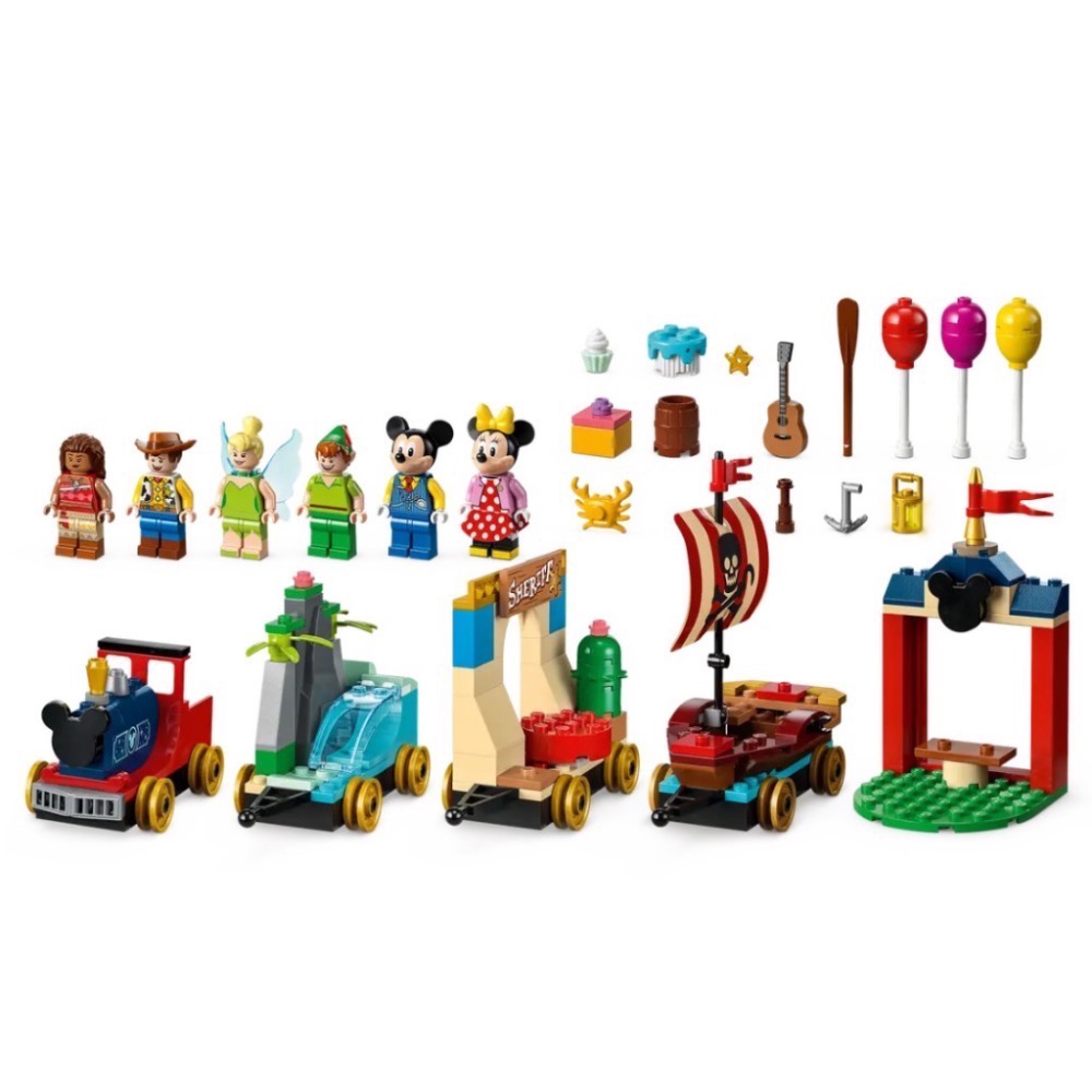 《屁桃柑仔店》現貨LEGO 43212 迪士尼慶典火車-迪士尼系列-細節圖4