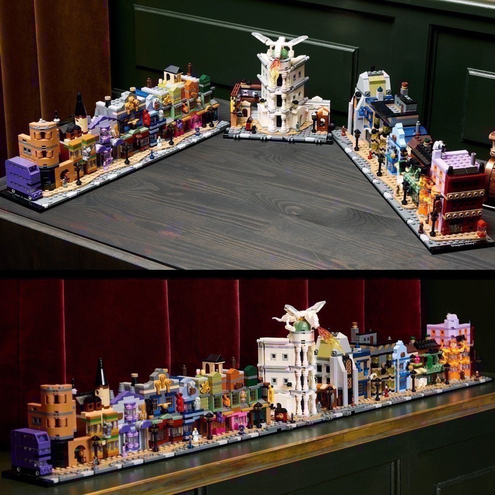 《屁桃柑仔店》現貨LEGO 76444  迷你斜角巷 -哈利波特系列-細節圖6