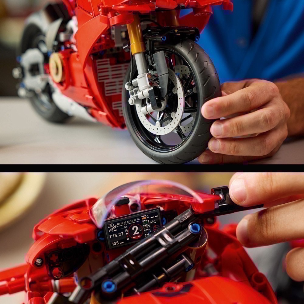 《屁桃柑仔店》現貨LEGO 42202 杜卡迪 Panigale V4 S 摩托車 Technic系列-細節圖4
