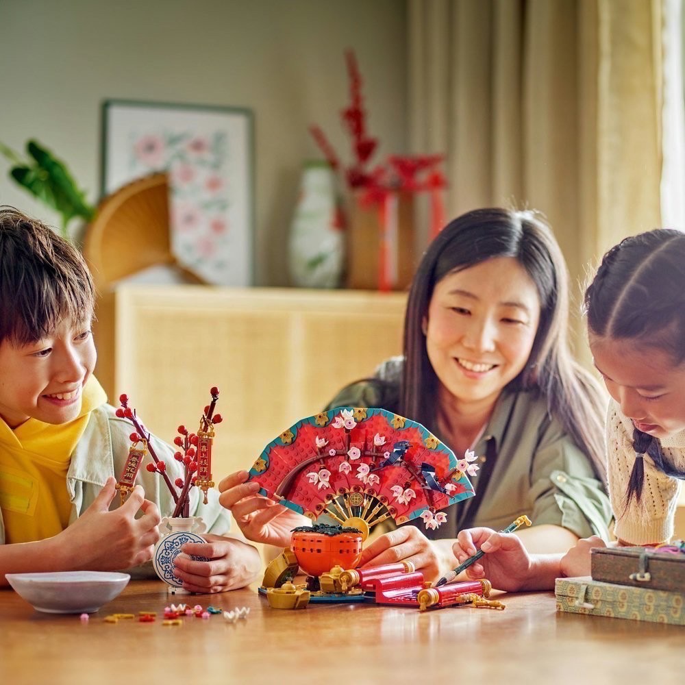 《屁桃柑仔店》現貨LEGO 80117 五福迎春 新年賀禮-細節圖3