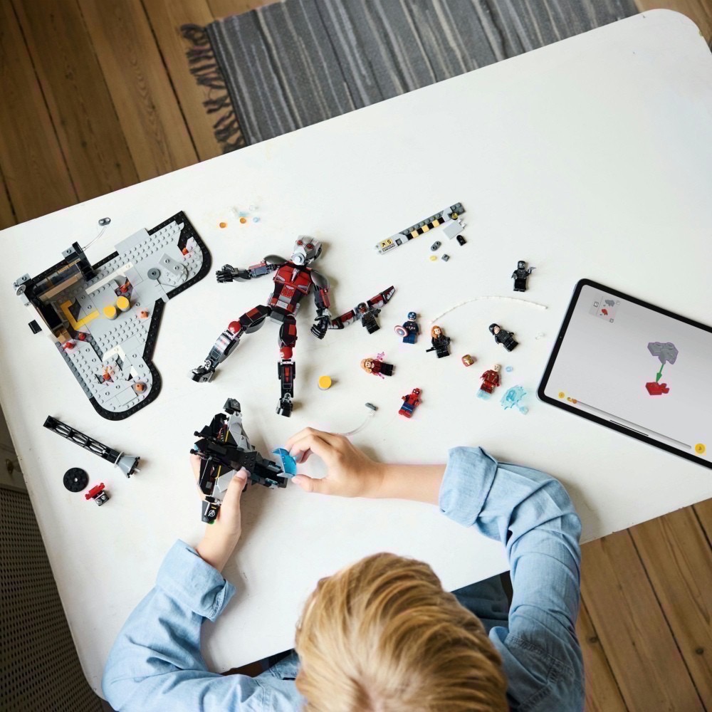 《屁桃柑仔店》現貨LEGO 76314 《美國隊長 3：英雄內戰》動作大戰 -漫威 超級英雄系列-細節圖4