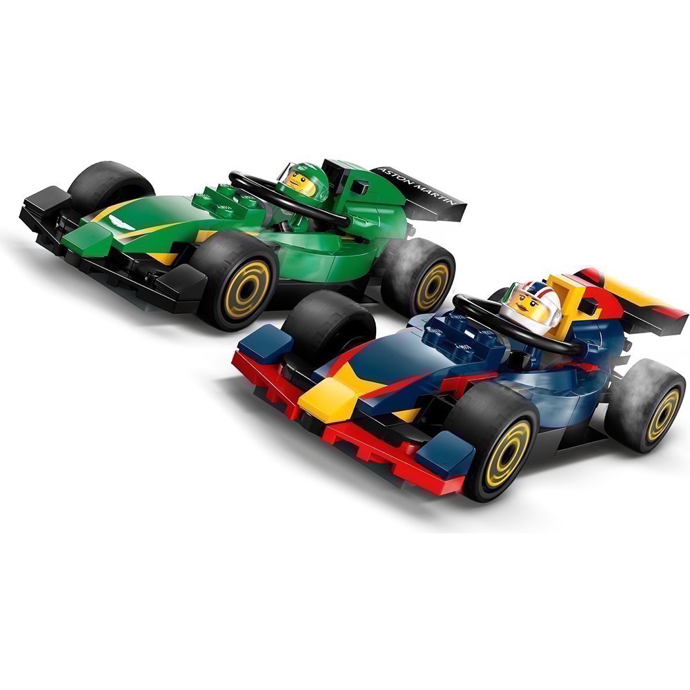 《屁桃柑仔店》現貨LEGO 60445 F1 卡車和 RB20 與 AMR24 F1 汽車-City 系列-細節圖5