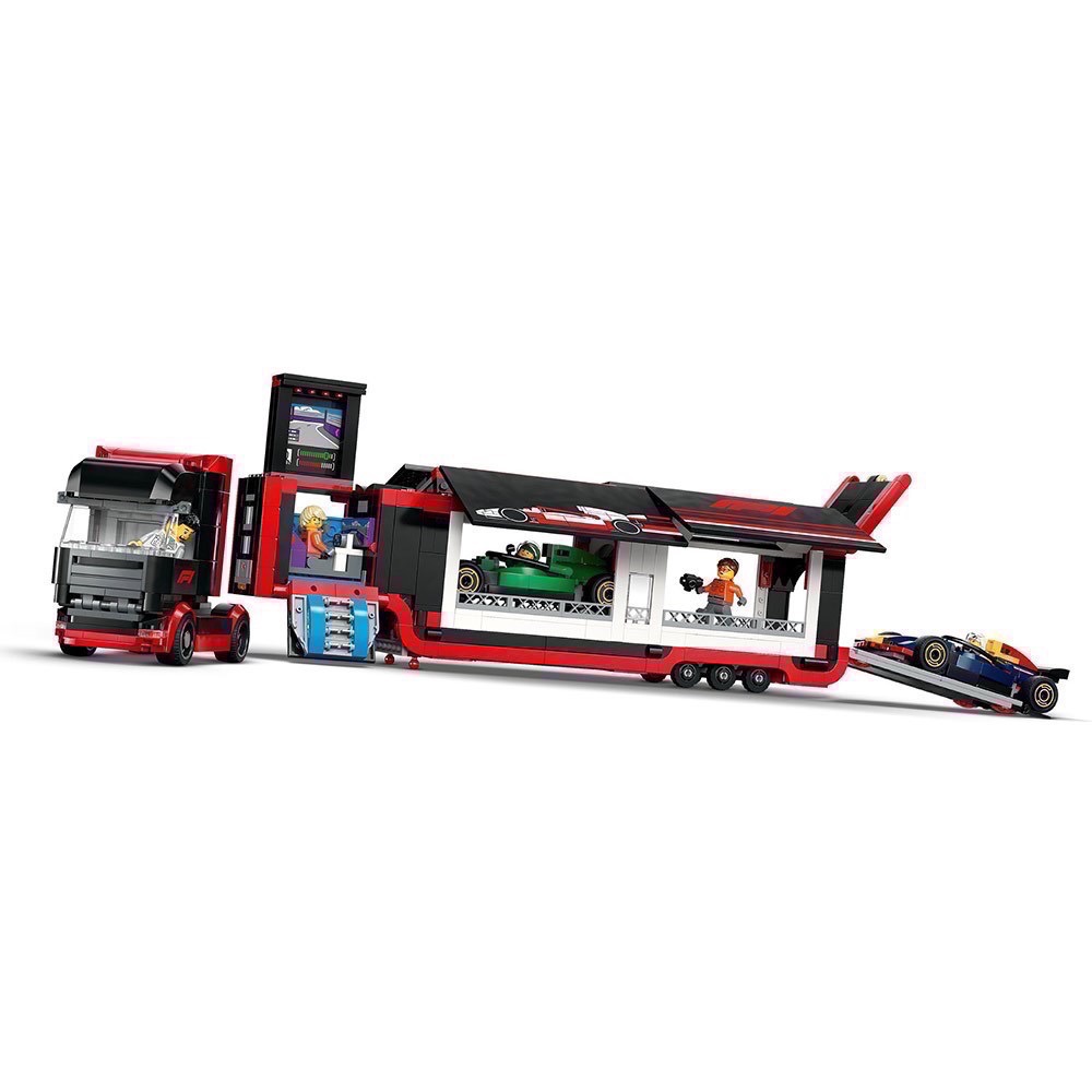 《屁桃柑仔店》現貨LEGO 60445 F1 卡車和 RB20 與 AMR24 F1 汽車-City 系列-細節圖2