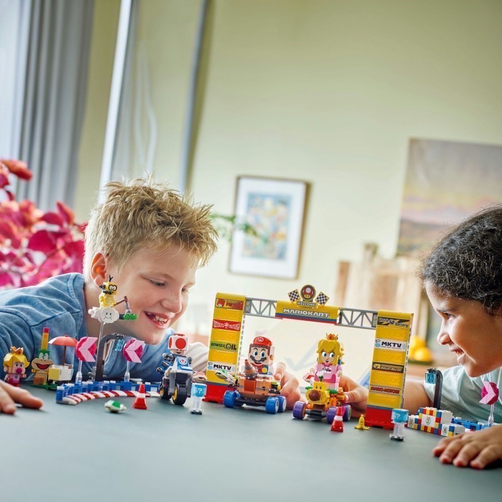 《屁桃柑仔店》現貨LEGO 72036 瑪利歐賽車－碧姬寶寶與大獎賽組合-細節圖3