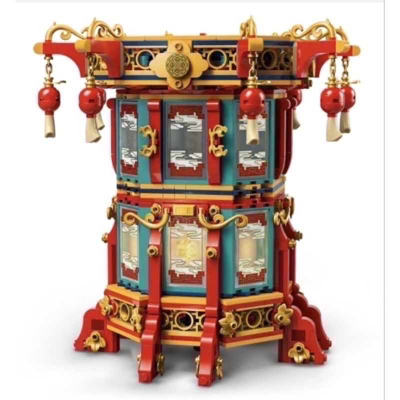 《屁桃柑仔店》現貨LEGO 80116 福來運轉燈 新年賀禮-細節圖5